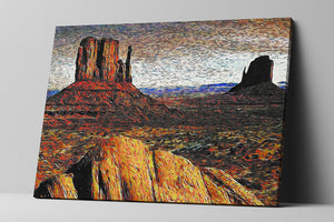 Navajo Peach Park Southwest Wall Art