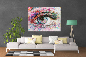 Vivid Eye Wall Art
