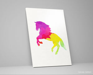 Colorful Horse Wall Art