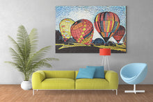 Hot Air Balloons Wall Art