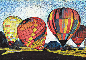 Hot Air Balloons Wall Art