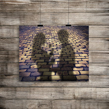 Romantic Couple Art, Silhouette Shadow, Romance Canvas Wall Art