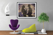 Romantic Couple Art, Silhouette Shadow, Romance Canvas Wall Art