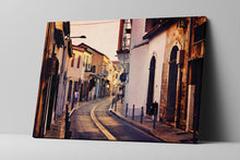 Cyprus Street Art Print, Sunset Road Photograph, Travel Photography