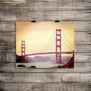 Golden Gate Bridge Photo, San Francisco Art, Landmark Photography