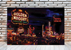 Vintage Vegas Wall Art