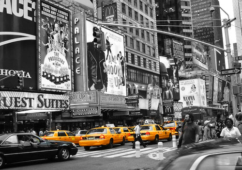 New York City Cabs 5 Wall Art