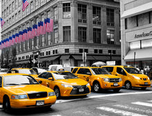 New York City Cabs 6 Wall Art