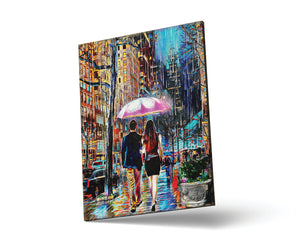 Umbrella Couple Wall Art