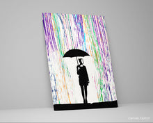 Color Rain Wall Art